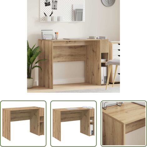 Scrivania moderna -  Scrivania Rovere artigianale 109 x 50 x 78 cm Legno multistrato