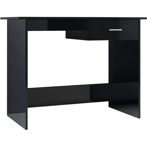 Postazione per PC Truciolato Legno Cameretta /& Ufficio Marrone//Nero Relaxdays Scrivania Compatta /& Salvaspazio Metallo HLP: 76 x 90 x 53 cm