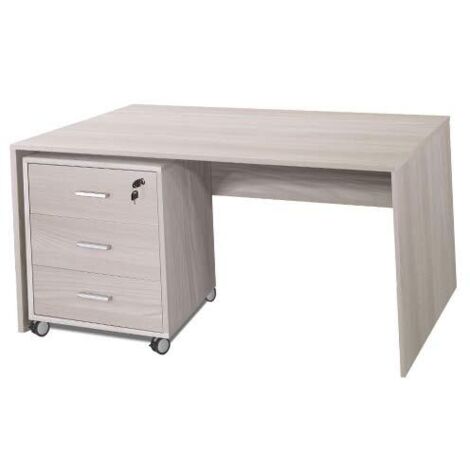 Scrivania per ufficio in legno Olmo Chiaro 120x73x h73cm