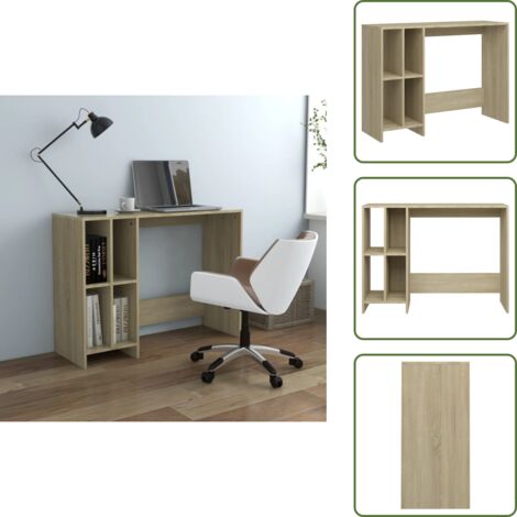 Scrivania per ufficio - vidaXL Scrivania Portatile Rovere Sonoma 102,5x35x75 cm Multistrato - Scrivania per studio