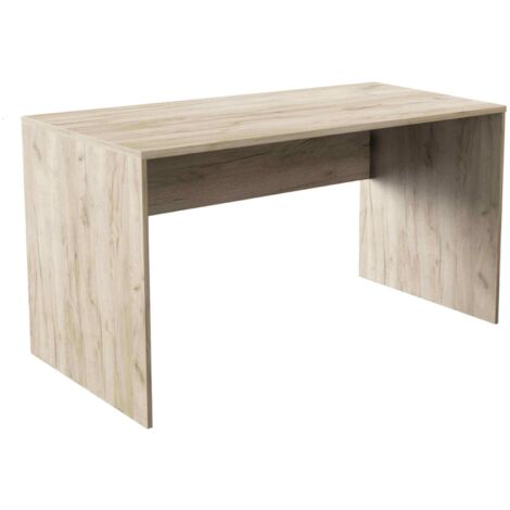 Scrivania porta pc minimal con struttura in legno nobilitato Jose -  Grey