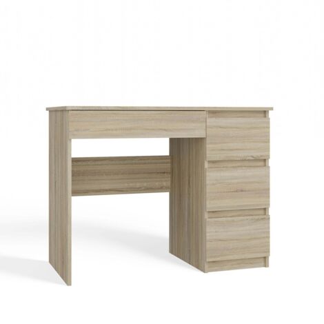Scrivania, rovere Sonoma, 120 x 76 x 50 cm