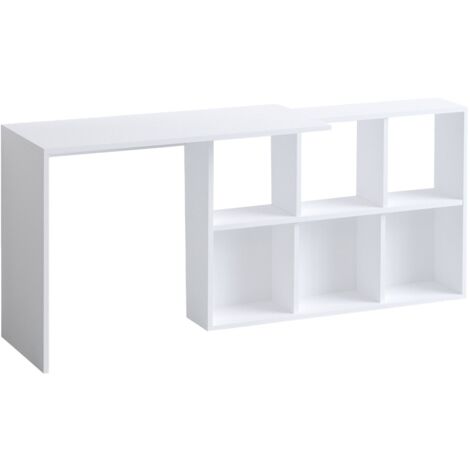 Scrivania, tavolo da lavoro, tavolo da ufficio Desk Bianco Quercia