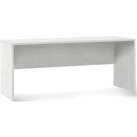Scrivania ufficio bianca. Scrivanie in legno porta pc