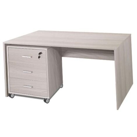 Scrivania ufficio olmo larga 150 cm. Scrivanie in legno