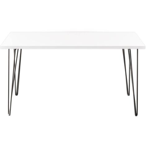 Scrivania VOSS 138 x 68 cm per ufficio, studio, studio Bianco