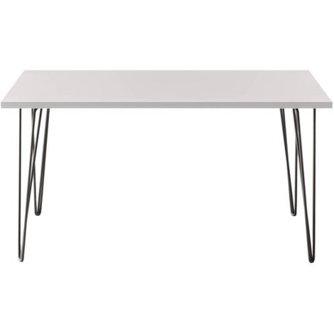 Scrivania VOSS 138 x 68 cm per ufficio, studio, studio Grigio