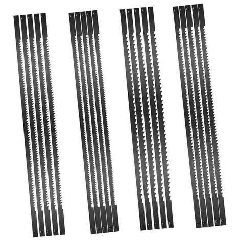Scroll Saw Blades,with Pin, 10/15/18/24 Teeth,for Woodworking--