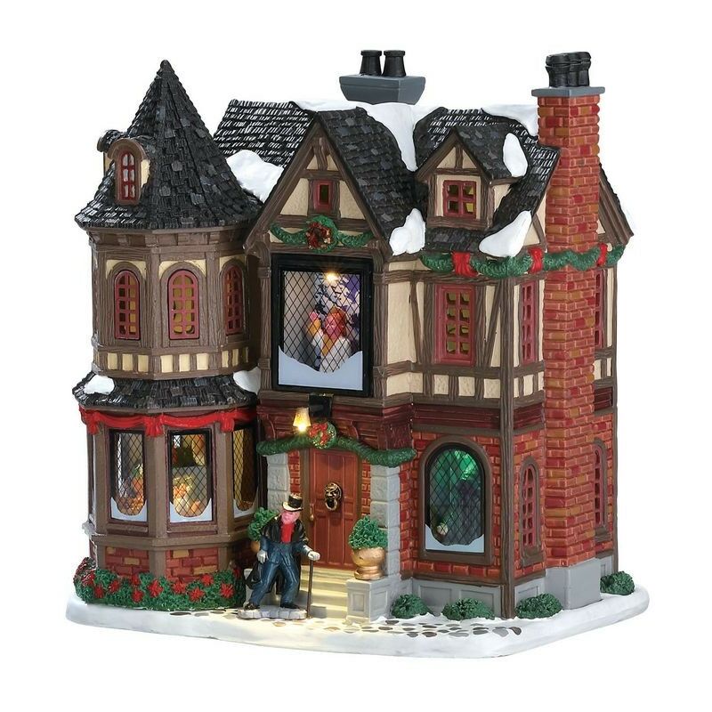 Lemax - Scrooge's Manor avec Adaptateur 4.5V Réf. 75191