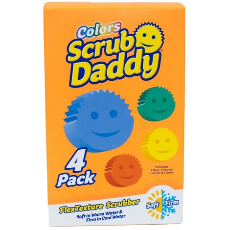 Scrub Daddy colori, antigraffio, confezione da 4