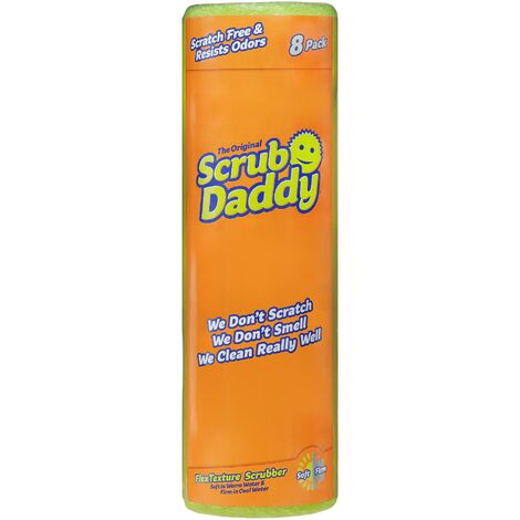 Scrub Daddy Spugna Originale x4, Spugna per Lavare, Piatti, Cucina