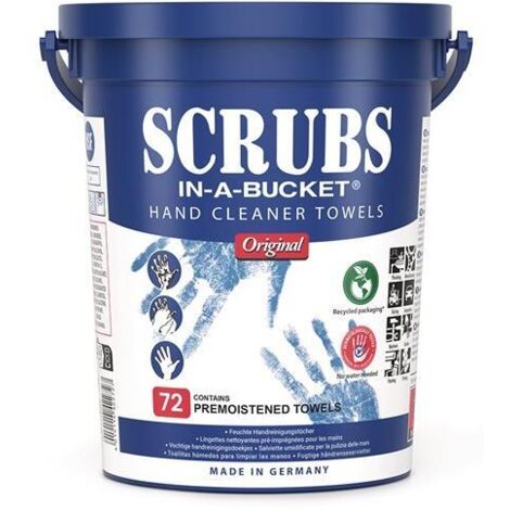 ECOLANDS SCRUBS Handreinigungstuch ohne Einsatz von Wasser - DY42272