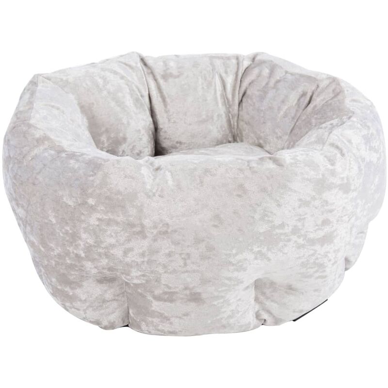 

Cama para mascotas Velvet plateada - Plateado - Scruffs