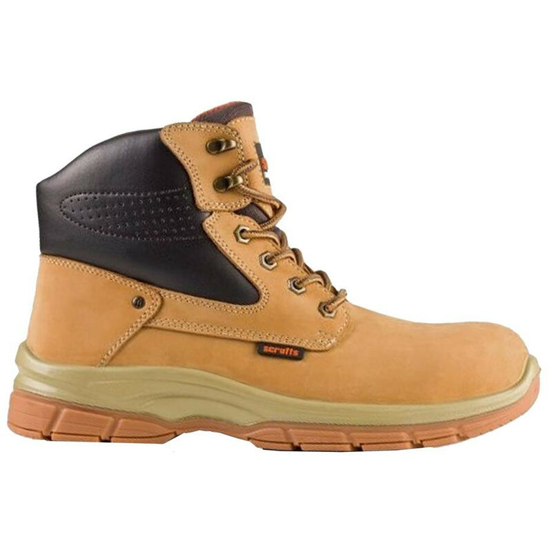 Image of Scruffs Hatton Safety Boots Size 12 - Honey