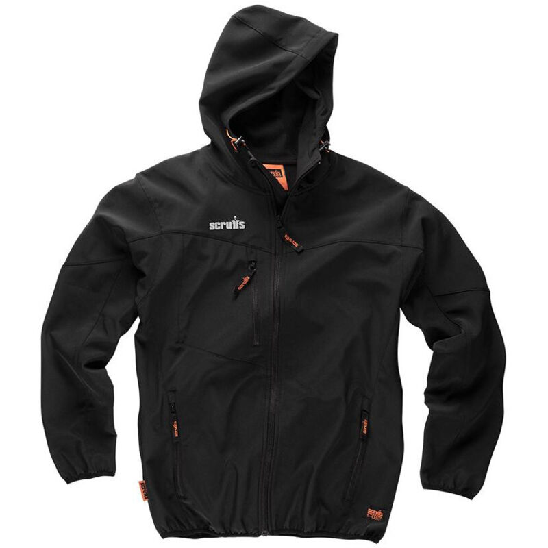 Scruffs - Veste Worker Softshell noire Taille s