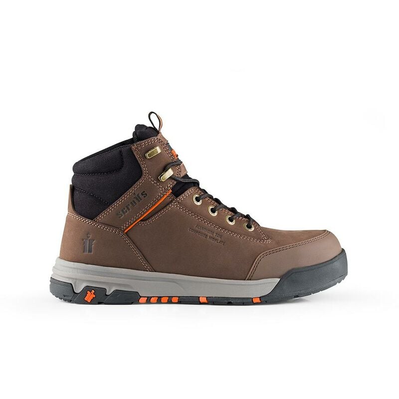Scruffs - Chaussures de sécurité Switchback 3, marron Pointure 44 (10)