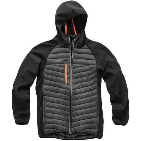 Scruffs Thermojacke „Trade“, schwarz Größe XL