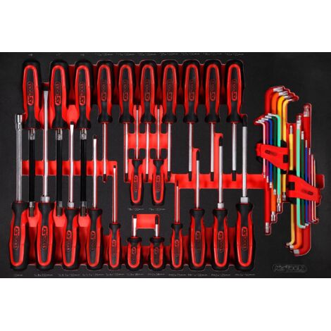 SCS Module de tournevis ERGOTORQUEplus, 41 pcs, modules système 1/1 KS Tools