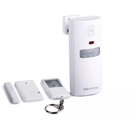 Scs Sentinel – Alarme autonome sans fil EASYALARM – Détecteur de mouvement jusqu'à 5m – Angle de détection 90° – Volume alarme 100 dB
