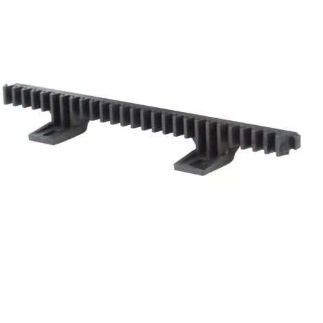 Scs Sentinel – Crémaillère pour portail coulissant en nylon avec insert en acier – Longueur 33cm – Visserie fournie – Compatible motorisations P501BH