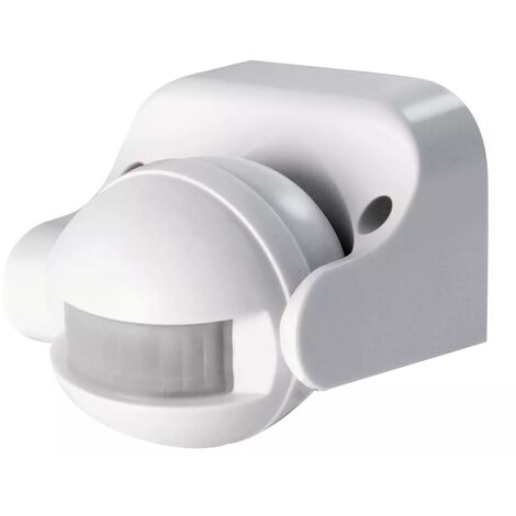 Détecteur De Mouvement Infrarouge Intérieur Luxus-Time - Avec Cadre Aluminium Blanc (220V)