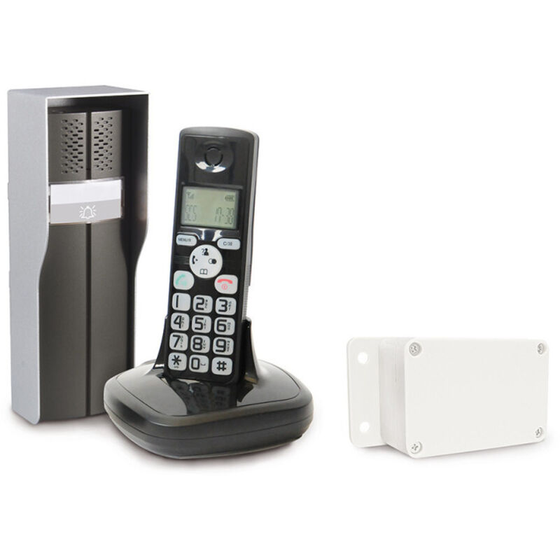SCS SENTINEL  DuoPhone 150 DECT Interphone sans fil/t&eacute;l&eacute;phone 2 en 1