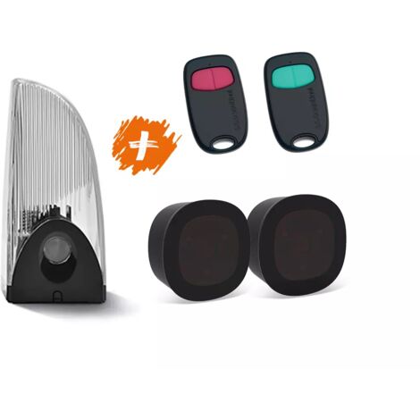 SCS Sentinel - Kit accessoires feu+photocellules+2 télécommandes