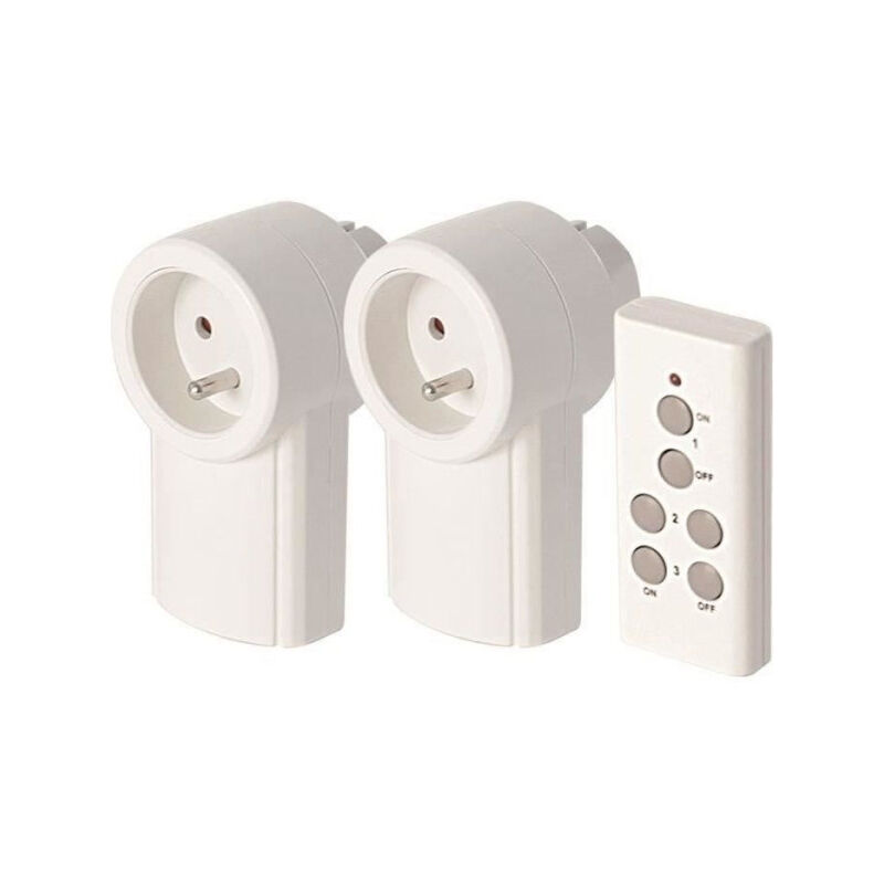 SCS SENTINEL Kit de 2 prises télécommandées 2300 W