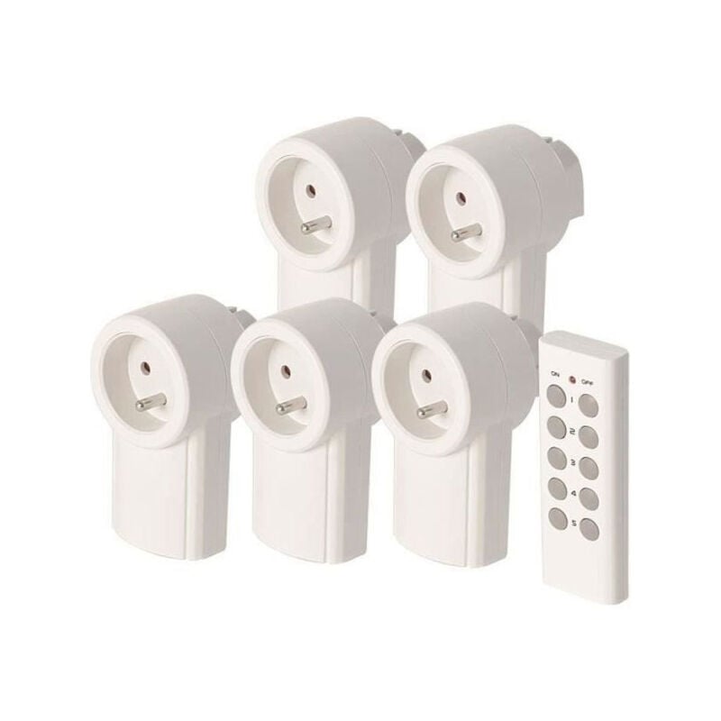 Scs Sentinel - Kit de 5 prises télécommandées 2300 w