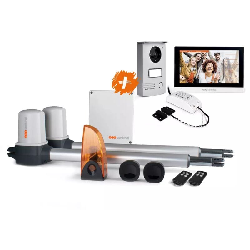 Scs Sentinel - Kit motorisation avec module récepteur et visiophone connecté, OpenGate 1 integral