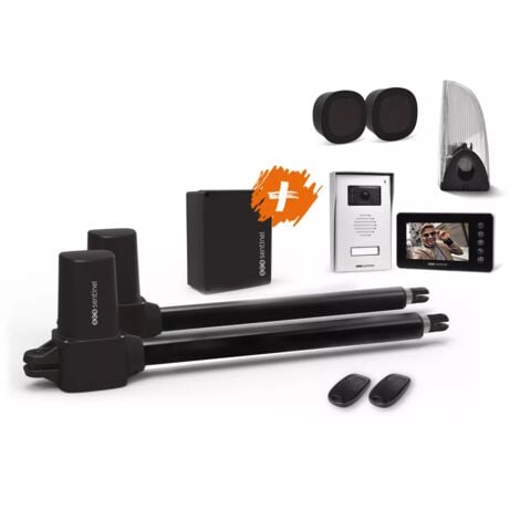 SCS Sentinel -Kit motorisation de portail et interphone vidéo filaire, SimplyOpen 1+ Integral