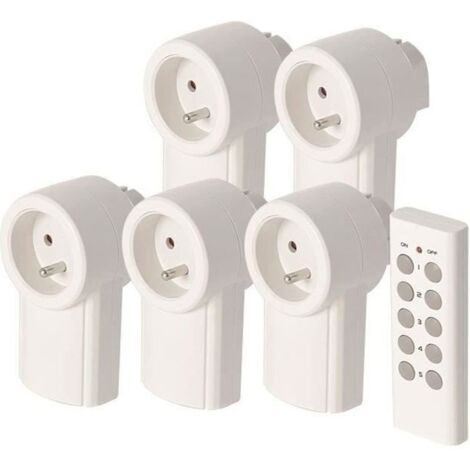 SCS SENTINEL-SET 5 FUNKSTECKDOSEN 2300 W