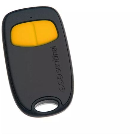 SCS Sentinel - Télécommande 2 canaux SimplyControl jaune