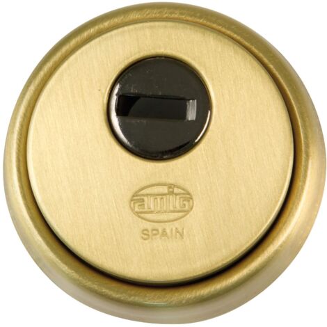 Scudo cavo in ottone opaco 65mm mod. 31 6360 amici