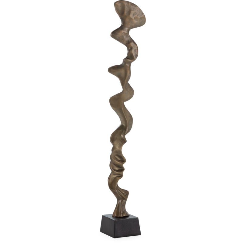 Fijalo - Sculpture 13x13x97 Métal doré antique/Bronze