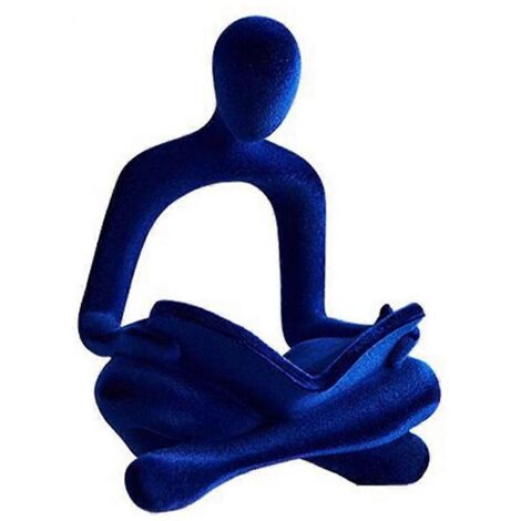 Sculpture abstraite décorative, figurine de lecteur, décoration intérieure A