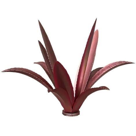 Sculpture rustique Tequila, plante d'agave en métal à monter soi-même, décoration de jardin, C--