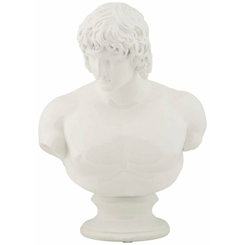 Scultura antica centurione in poliresina colore