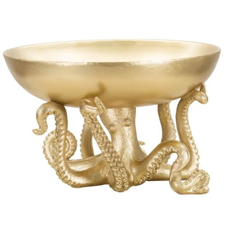 Scultura polpo decorativo svuota tasche cm diam. 30X18 - POLPYS