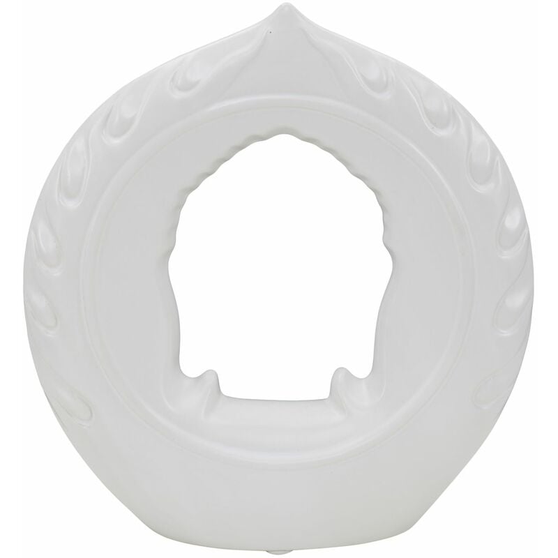 Mauroferretti - scultura porcellana meditation cm