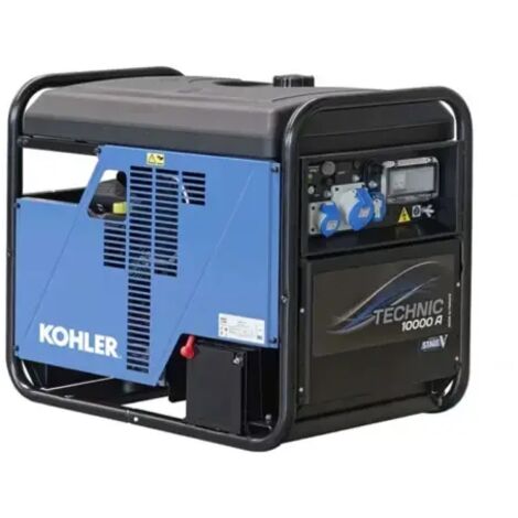 Sdmo – Groupe électrogène 10,5kW essence monophasé – Démarrage électrique avec batterie – Autonomie 7h – Nuisance sonore 69 dB(A) - 10kVA
