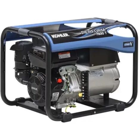 Sdmo – Groupe électrogène essence 8.1 kVA triphasé – Démarrage électrique – Autonomie 6,9h – Moteur KOHLER CH440E – 69 dB(A) à 7m
