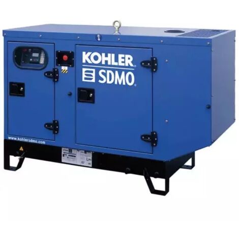 Sdmo – Groupe électrogène industriel 22 kVA – Diesel – Autonomie jusqu'à 12h – Poids 400 kg – Compatible avec équipements lourds