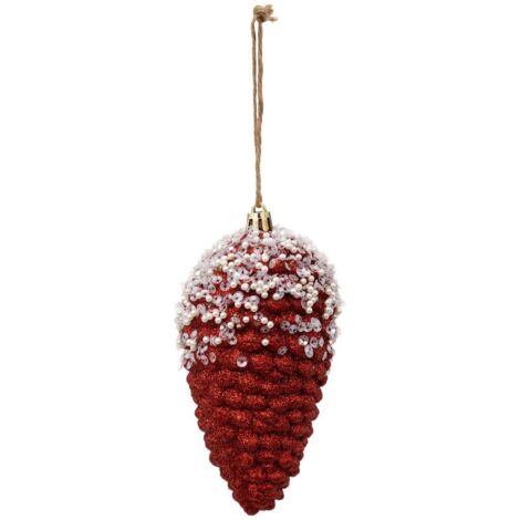 SDN CAG PLAST PDP ROJO 13CM - Feeric lights & christmas
