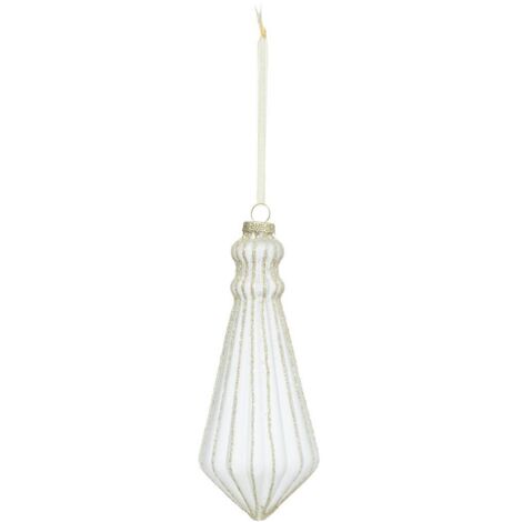 SDN GLAS POMPOM BL GOLD 15CM - Feeric lights & christmas