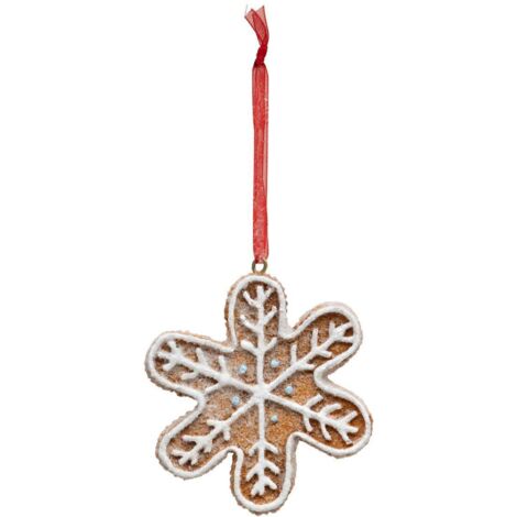 SDN HARZ FLOCKE COOKIE 8CM - Feeric lights & christmas
