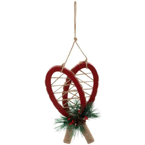 SDN HOLZSCHLÄGER ROT 18CM - Feeric lights & christmas