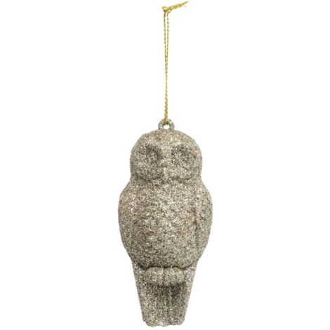 Sdn plast campo gufo 9cm - Feeric lights & christmas