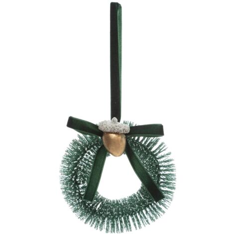 Sdn plast cour nappa verde 10cm - Feeric lights & christmas