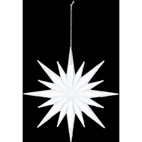 Sdn plast etoile depoli 12cm - Atmosphera créateur d'intérieur